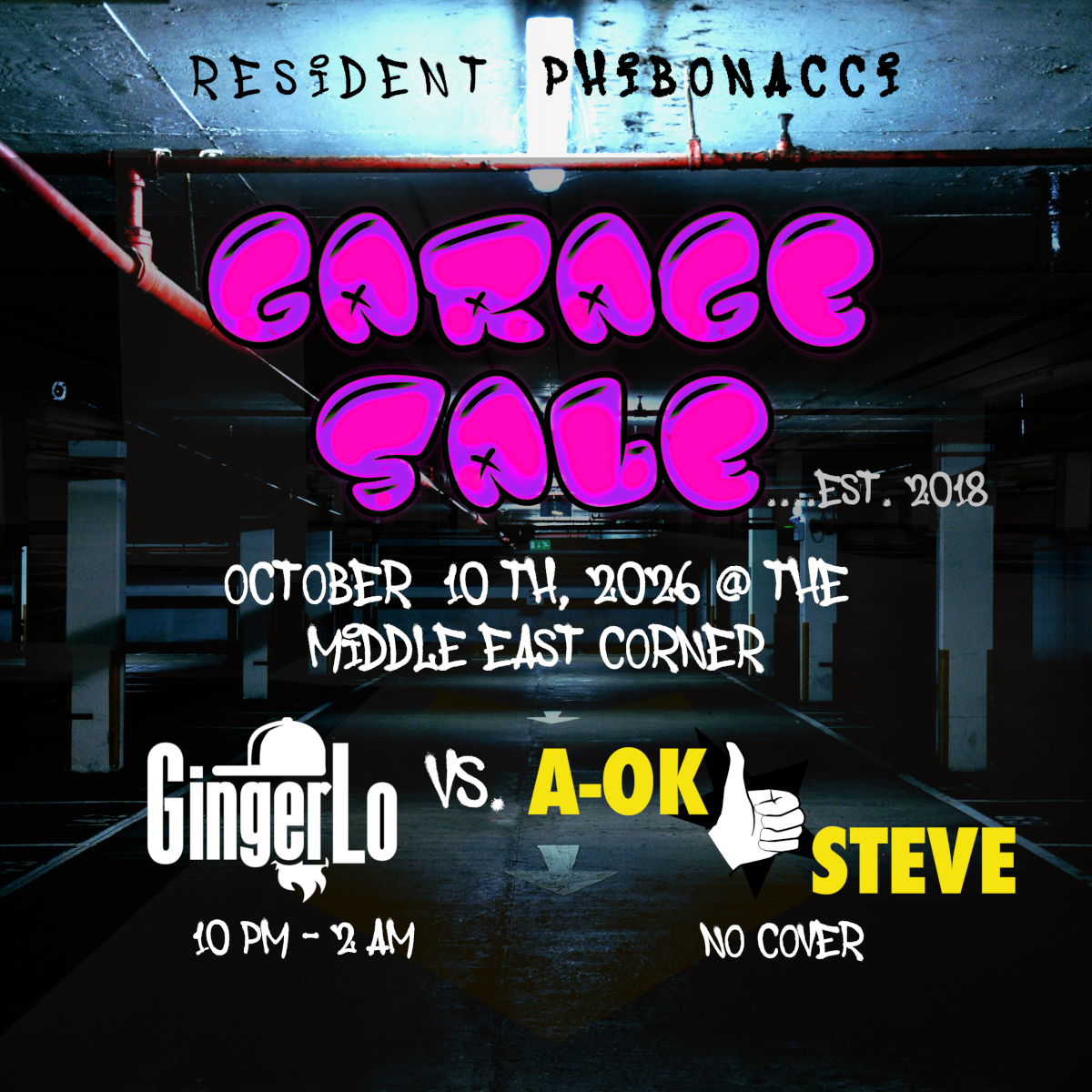 Garage Sale feat. A-OK Steve and GingerLo [res. Phibonacci]
