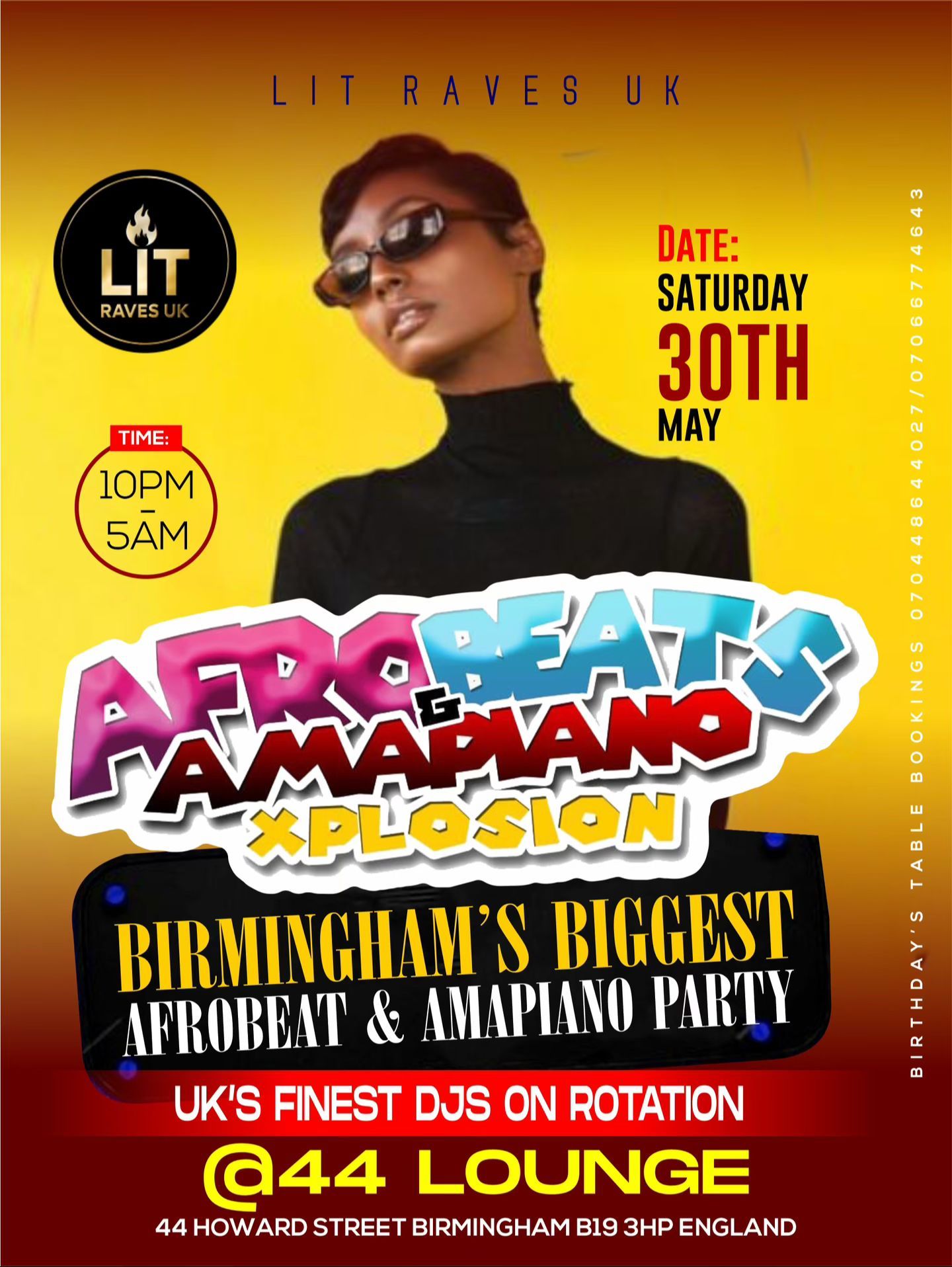 Afrobeats x Amapiano Xplosion Birmingham