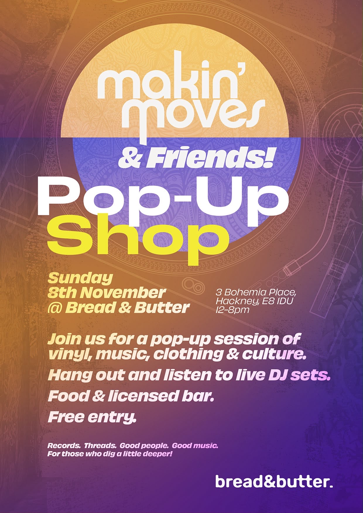 Makin' Moves Pop Up Store