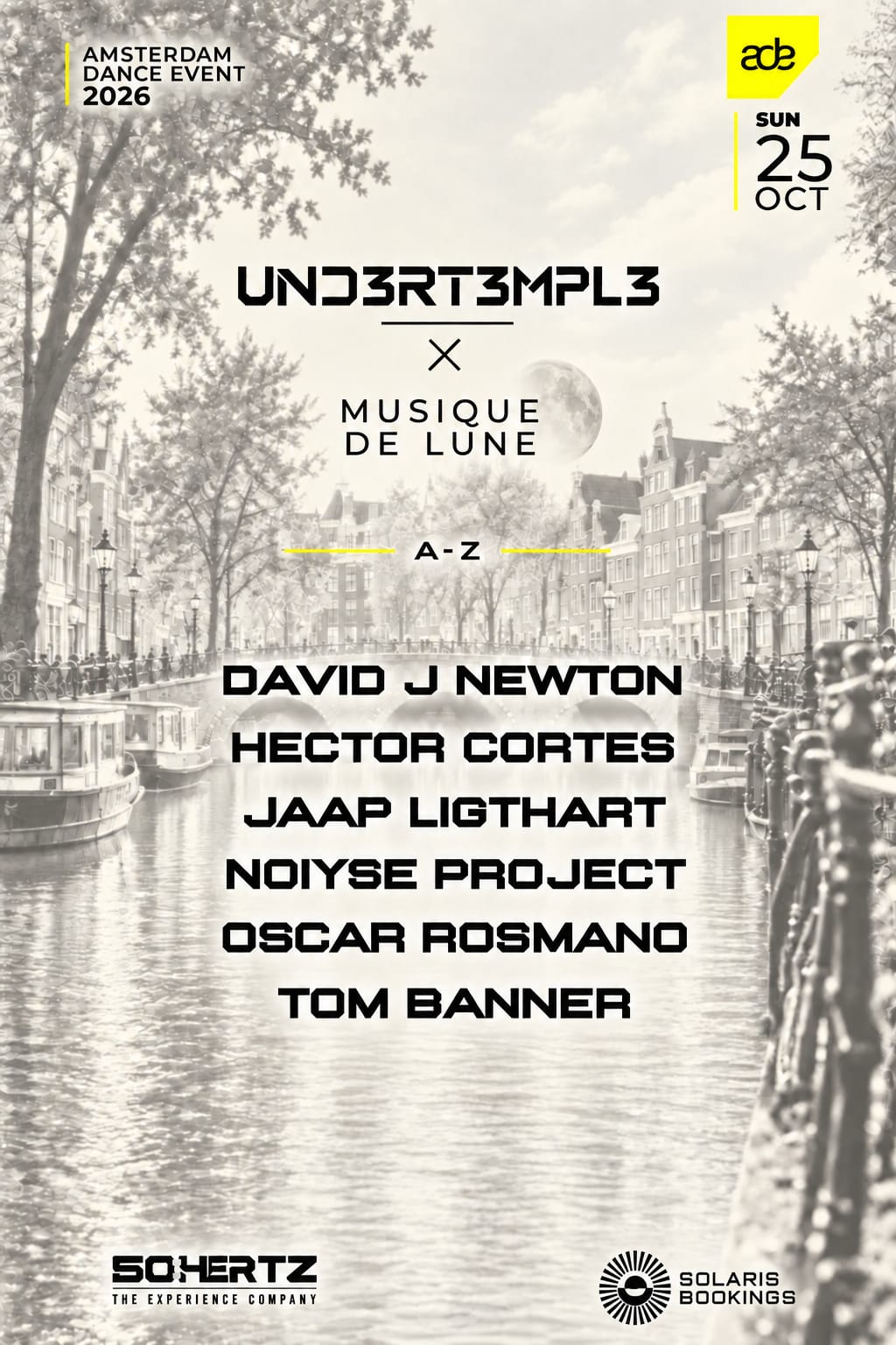 UND3RT3MPL3 X Musique de Lune present NOIYSE PROJECT
