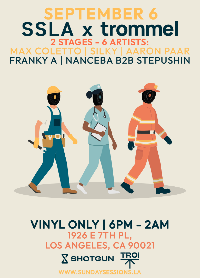 Sunday Sessions LA x trommel (Vinyl Only) Open Air