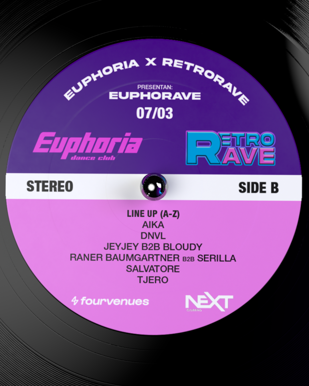 EUPHORIA x Retrorave presentan: EUPHORAVE