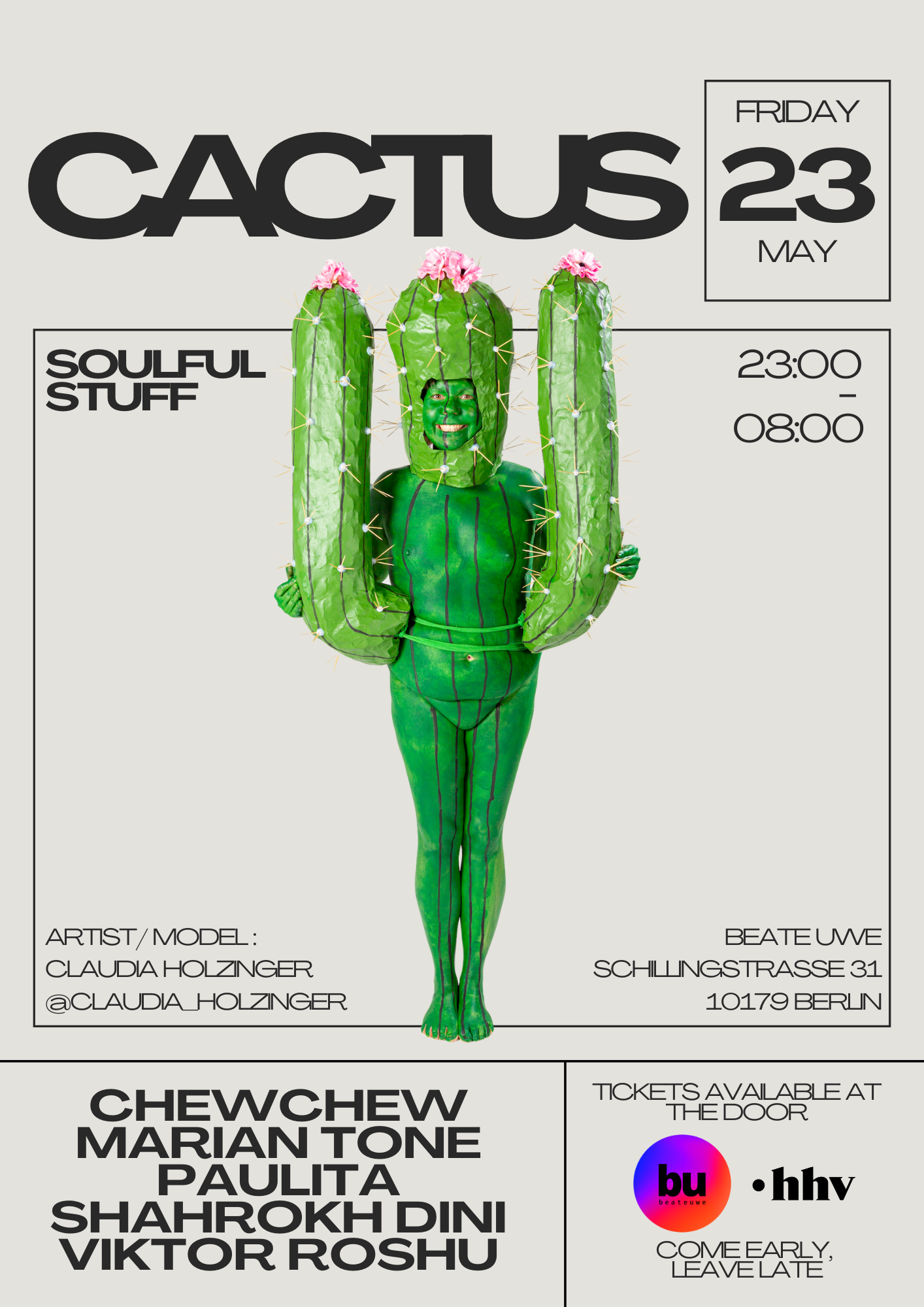 CACTUS at Beate Uwe, Berlin
