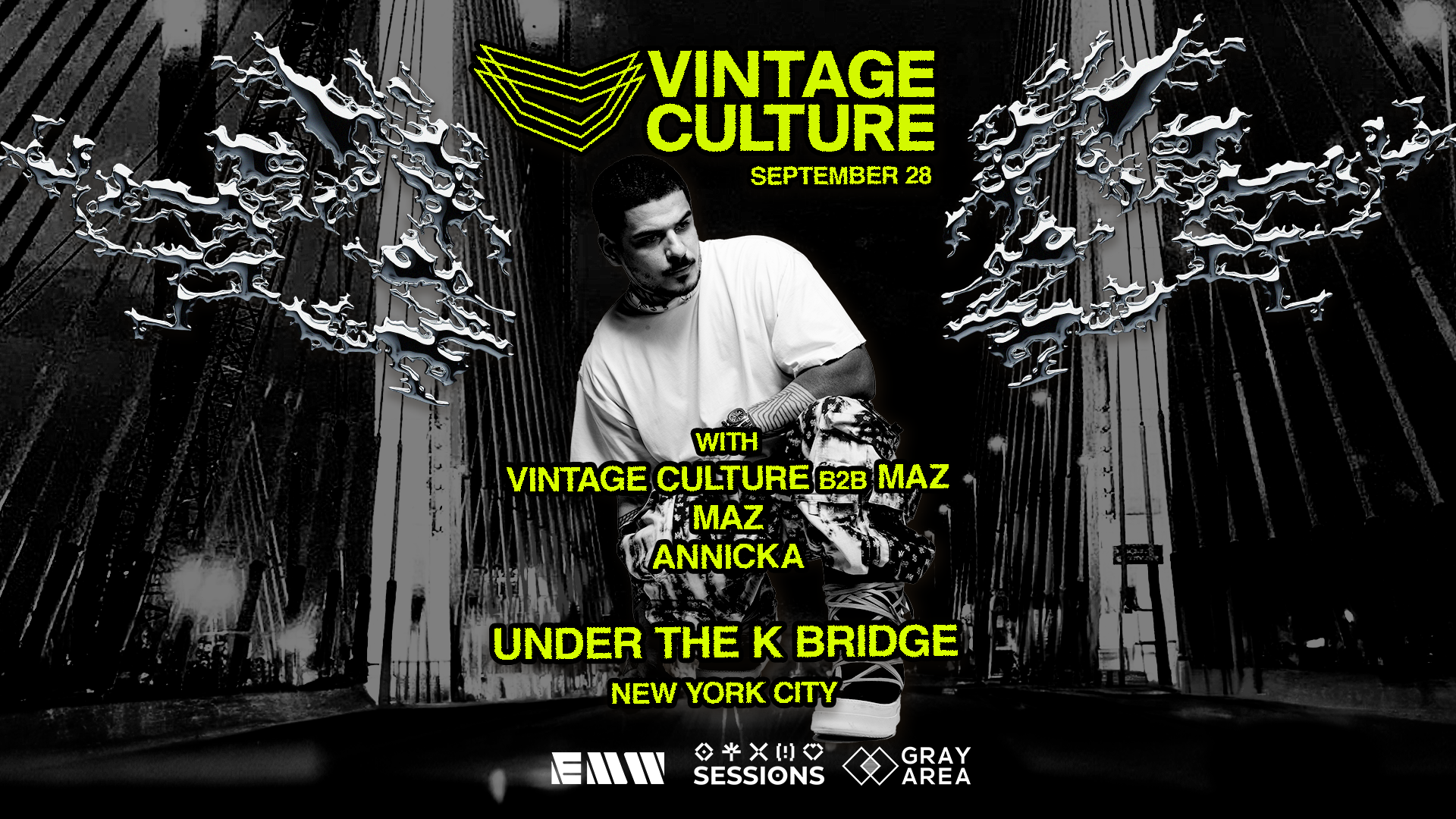 高評価なギフト Under Annicka & Maz b2b Culture Vintage the New in Bridge K ミュージック
