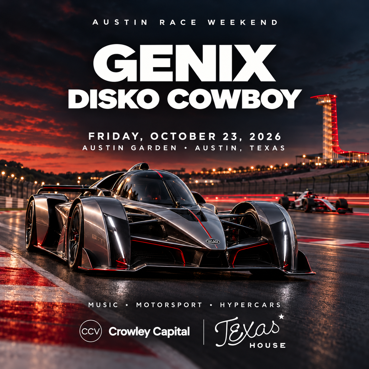 GENIX: Draftkings The Austin Grand Prix F1 Experience Along with An F1 Racing team