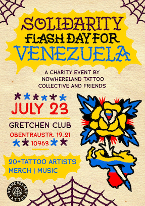 Venezuela Tattoo & Music Fundraiser Event