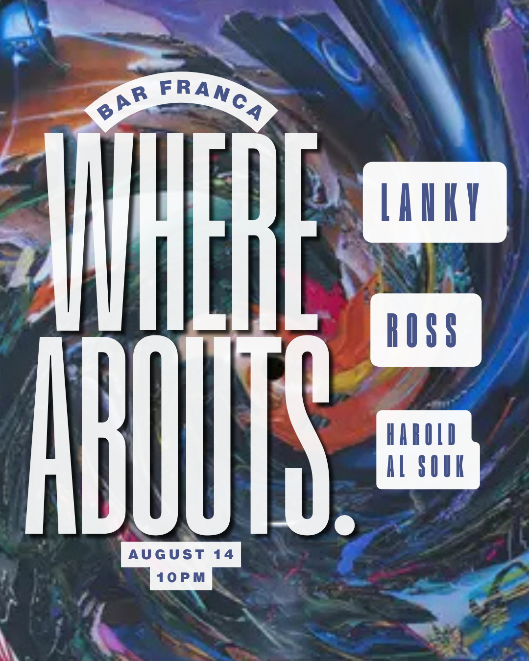 Whereabouts - Bar Franca