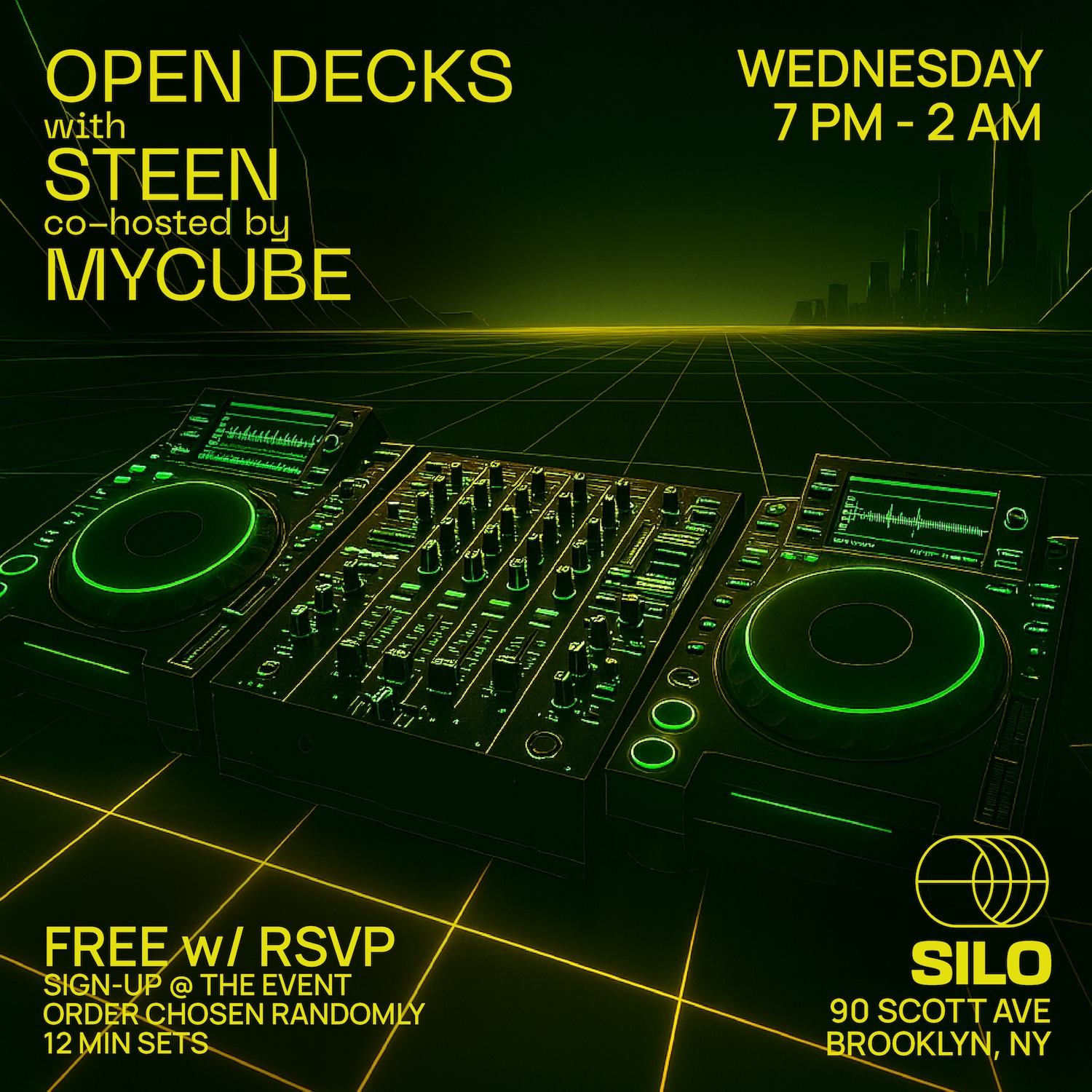 Open Decks with STEEN and MyCube