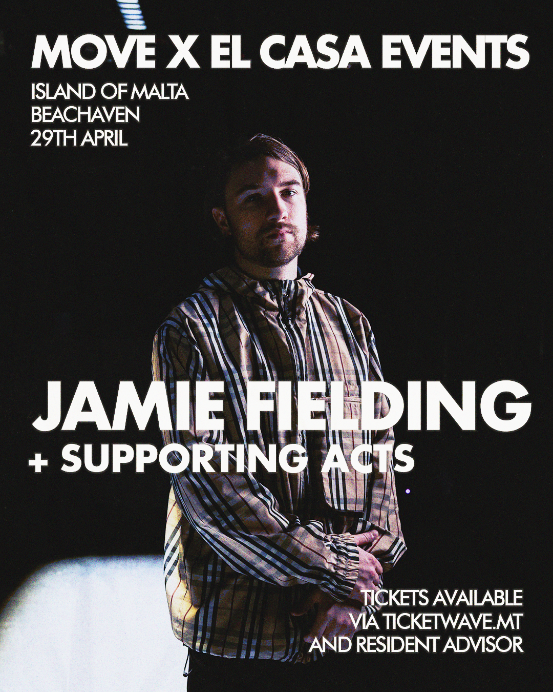 MOVE X El Casa Pres: Jamie Fielding in Malta