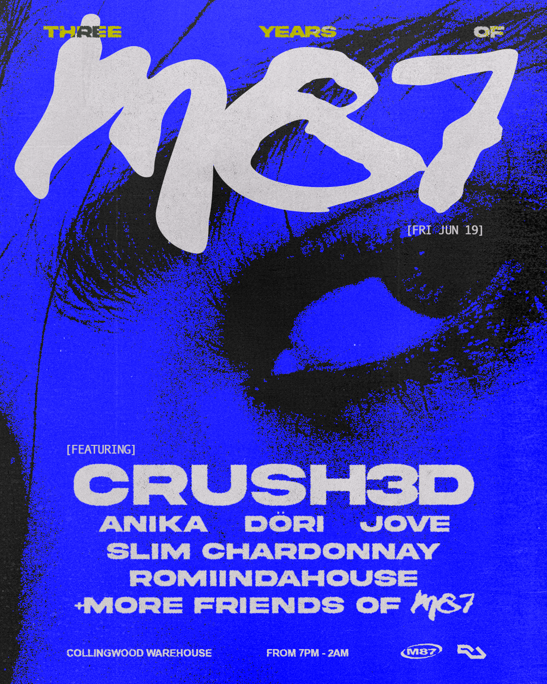 3 Years of M87 w/ CRUSH3d at Second Story Studios