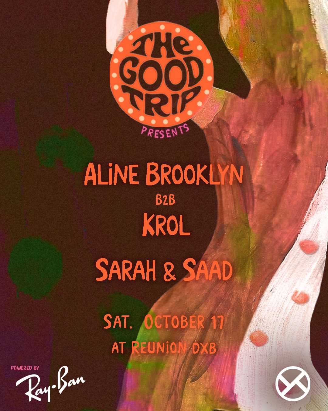 The Good Trip presents: Aline Brooklyn B2B Krol, Sarah & Saad