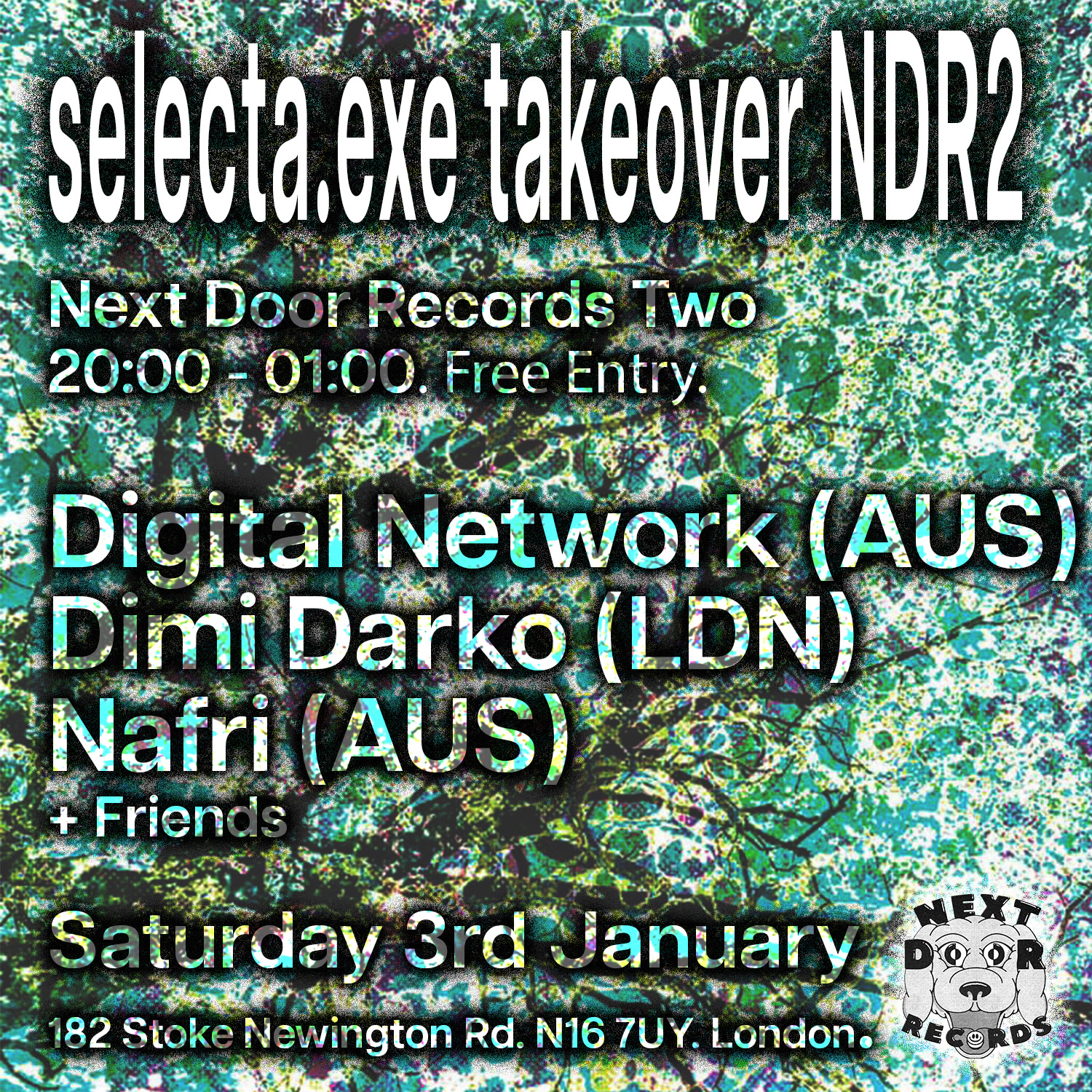 selecta.exe (AUS) takes over Next Door Records Two