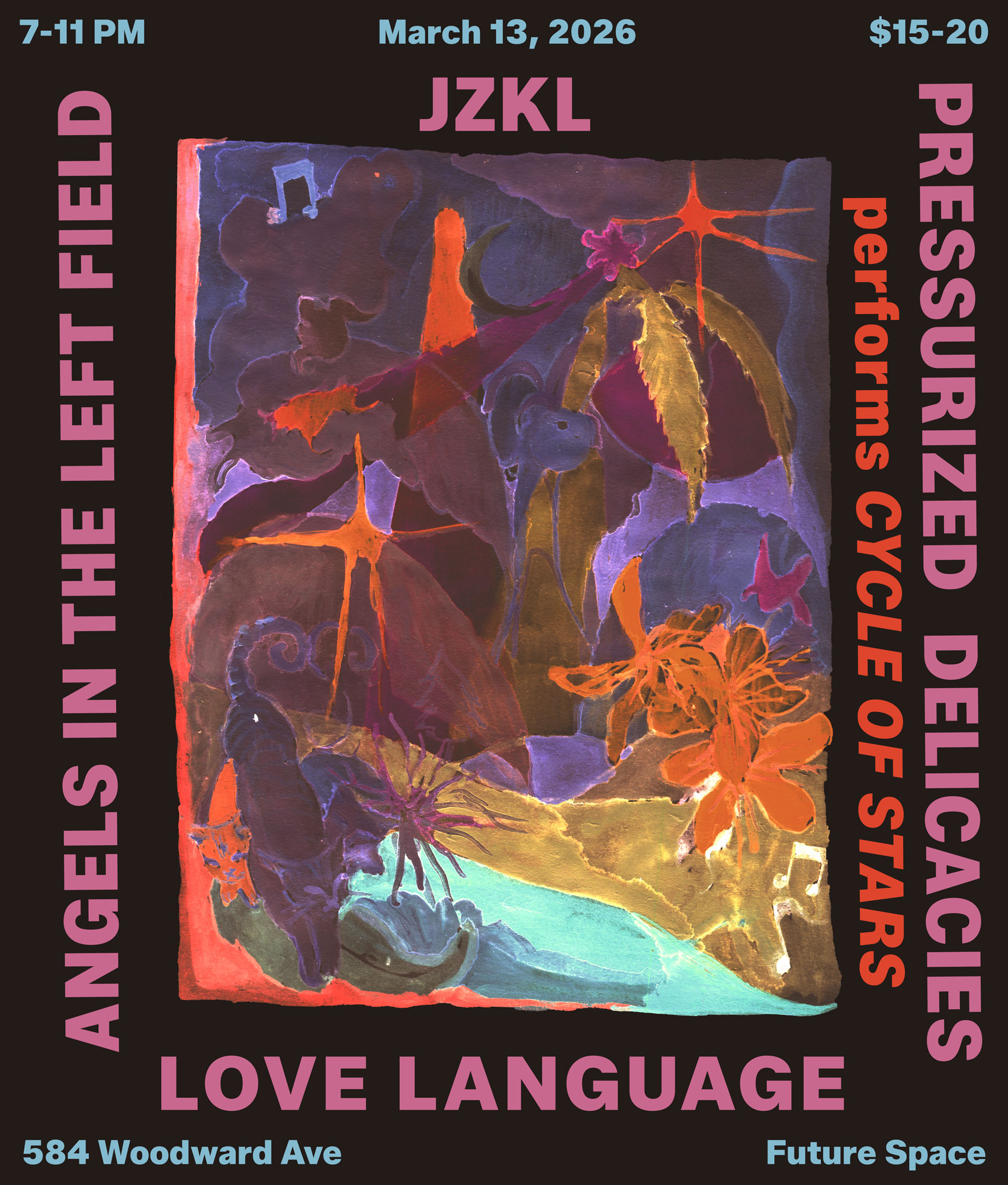 JZKL, Cycle of Stars, Angels in the Left Field, Love Language