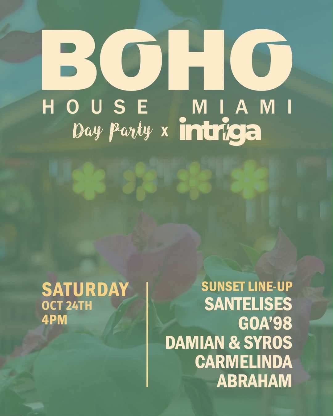 Intriga x Boho House: Day Party Vol 3