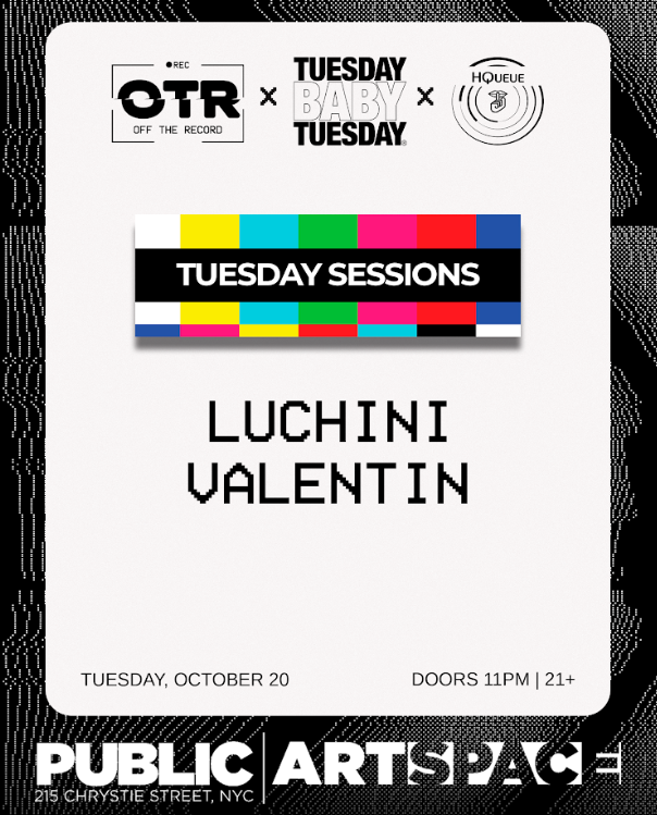 Off The Record - Tuesday Sessions at PUBLIC Hotel