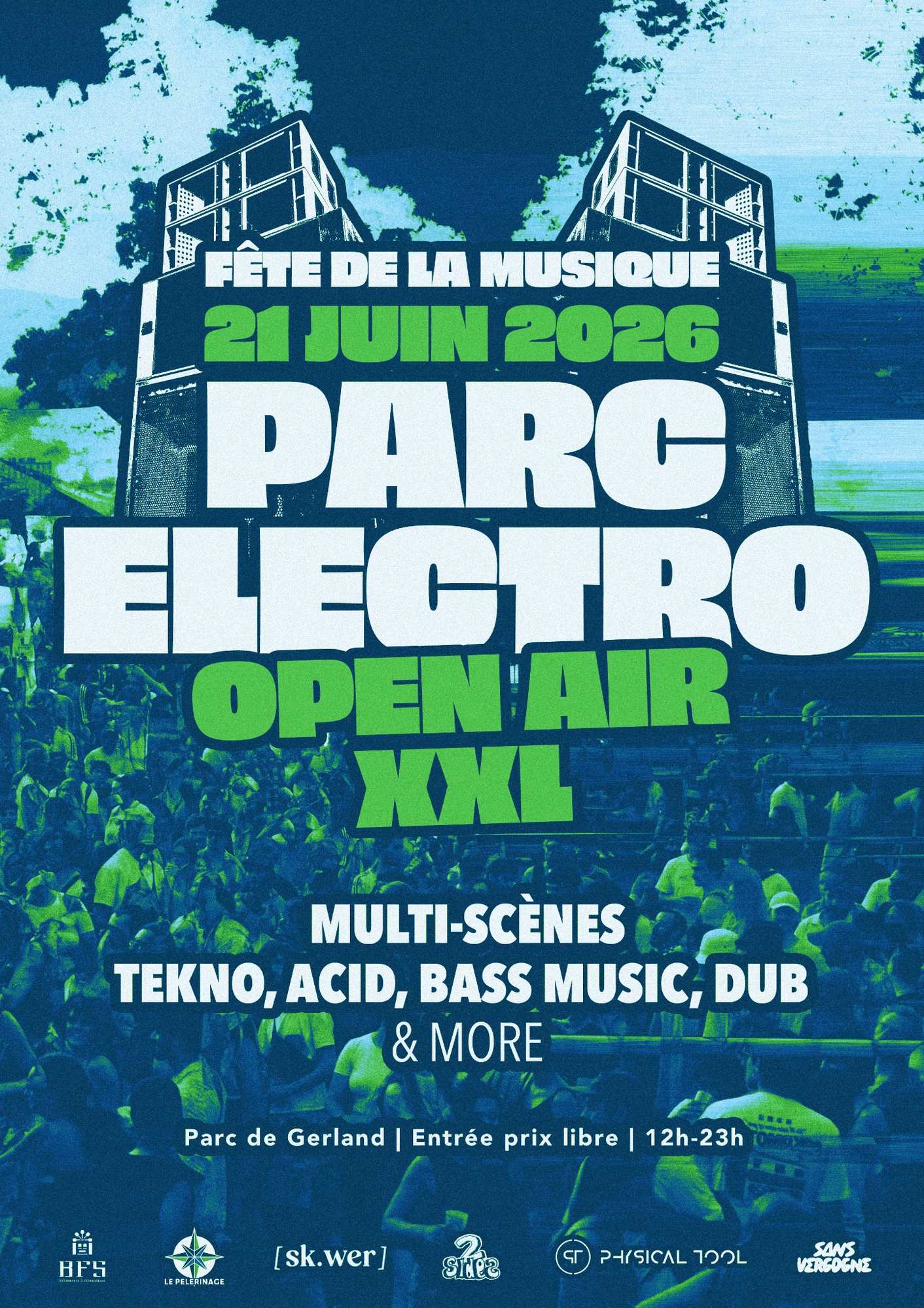 Open air Fête de la musique Parc ELECTRO