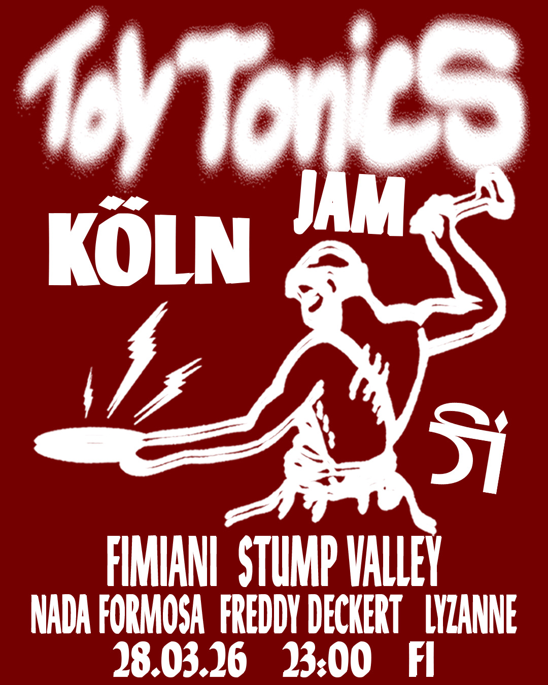 Toy Tonics Jam w/ fiMIANI, Stump Valley, lyzanne, Freddy Deckert, Nada Formosa