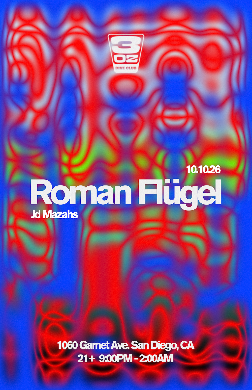Roman Flügel at 3oz Dive Club