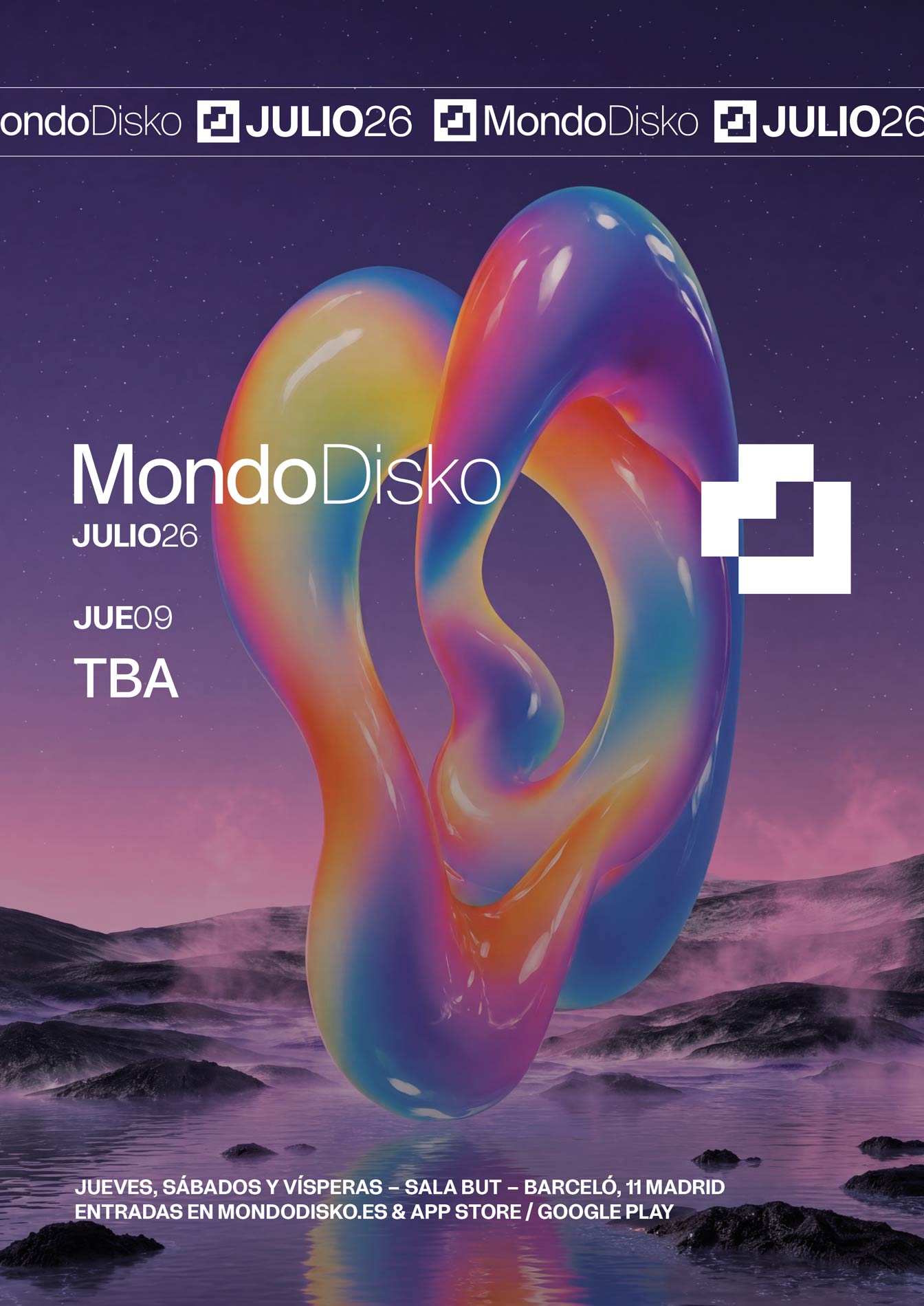 TBA — Mondo — Madrid