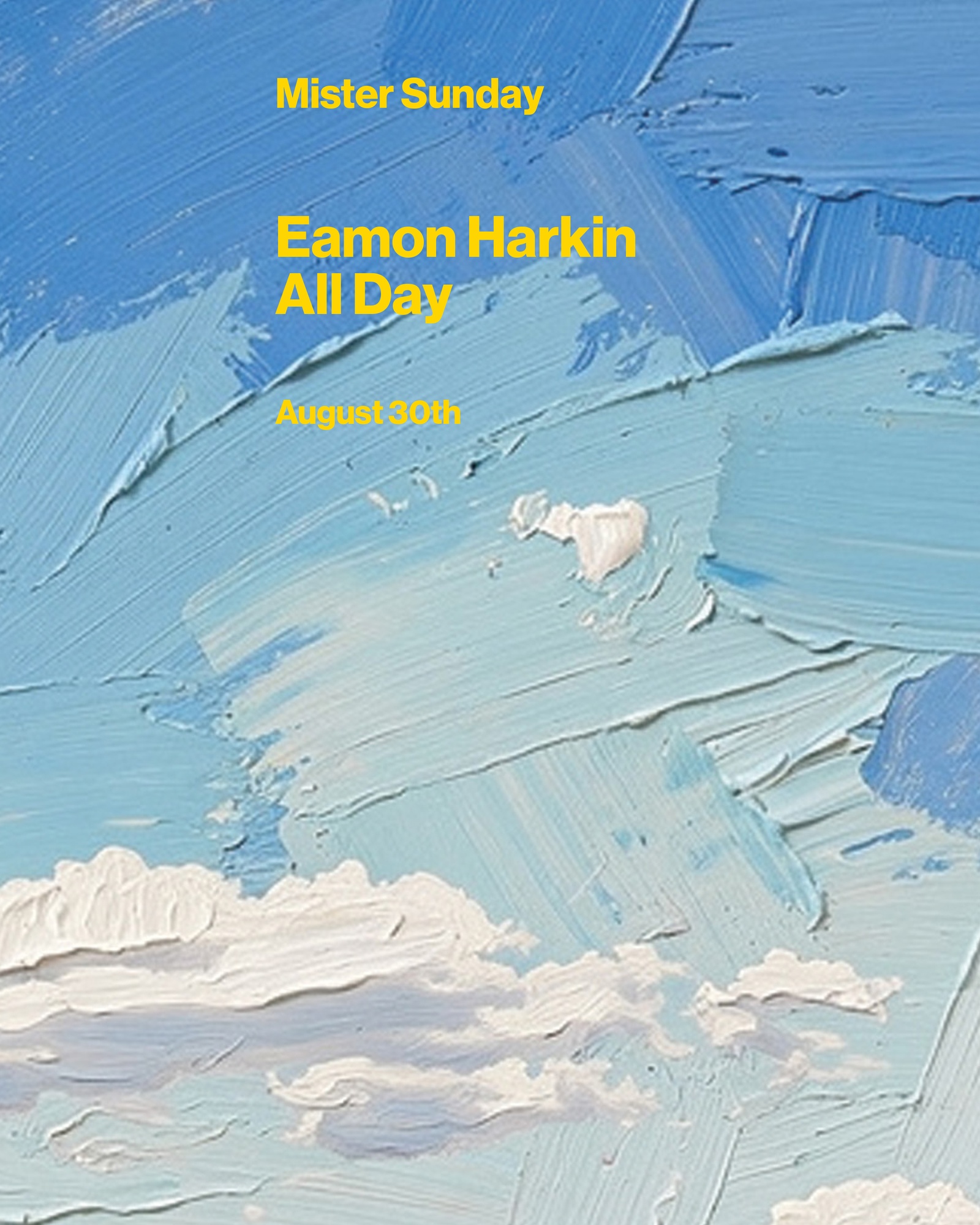 Mister Sunday: Eamon Harkin All Day - Nowadays