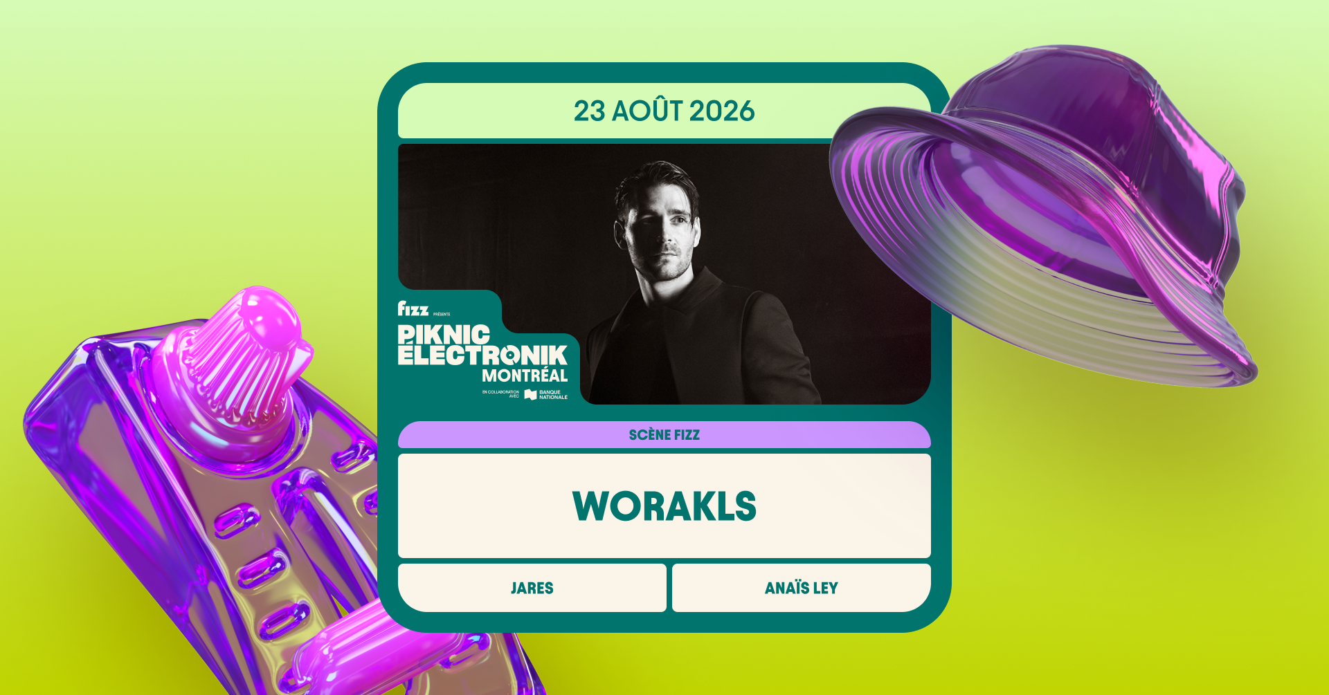 Piknic Électronik MTL #12: Worakls