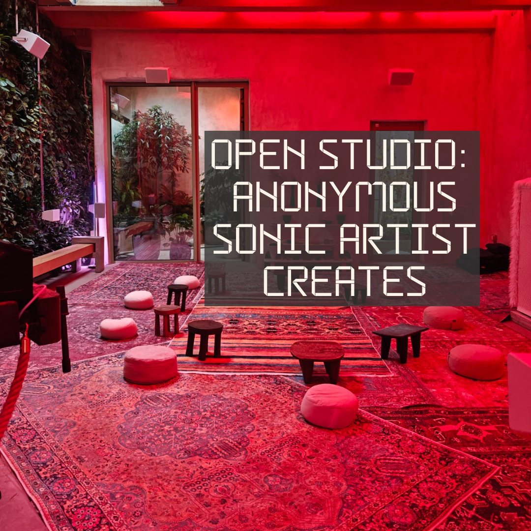 Anonymous Sonic Artist Creates - Open Studio