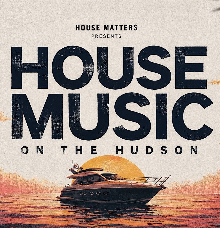 House Music on the Hudson Boat Party Yacht Cruise NYC - Pier 78 at Hudson River Park