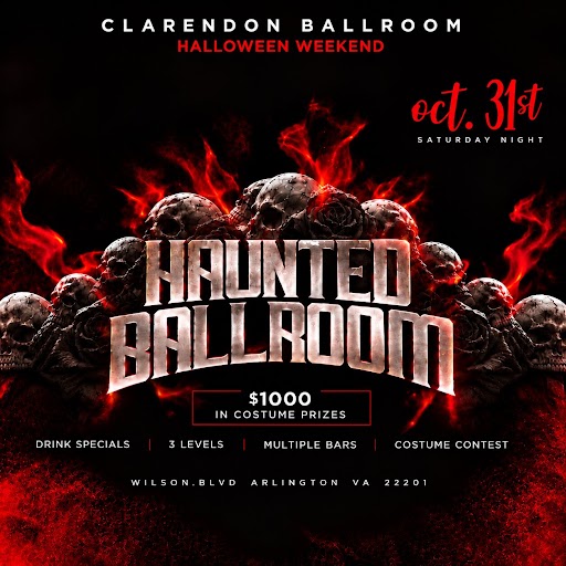 Clarendon Haunted Ballroom Halloween Party 10/31