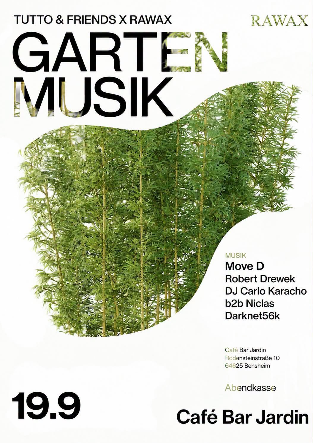 Robert Drewek event flyer