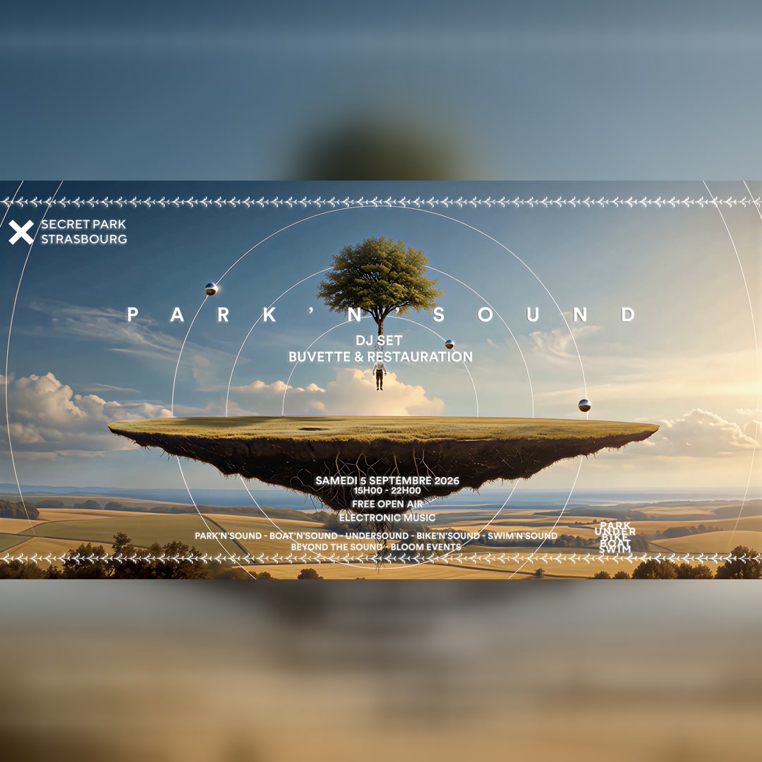 Affiche Park'n'Sound Opening 2026 — Open Air Gratuit