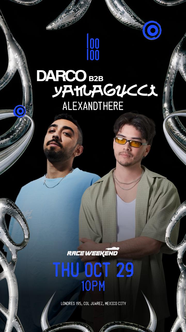 Flyer de Darco b2b Yamagucci