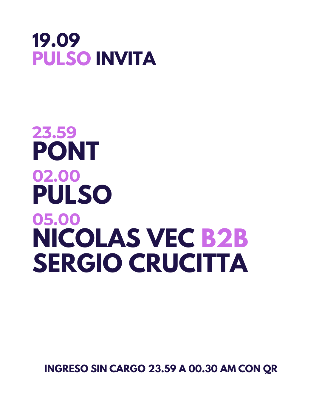 PULSO INVITA