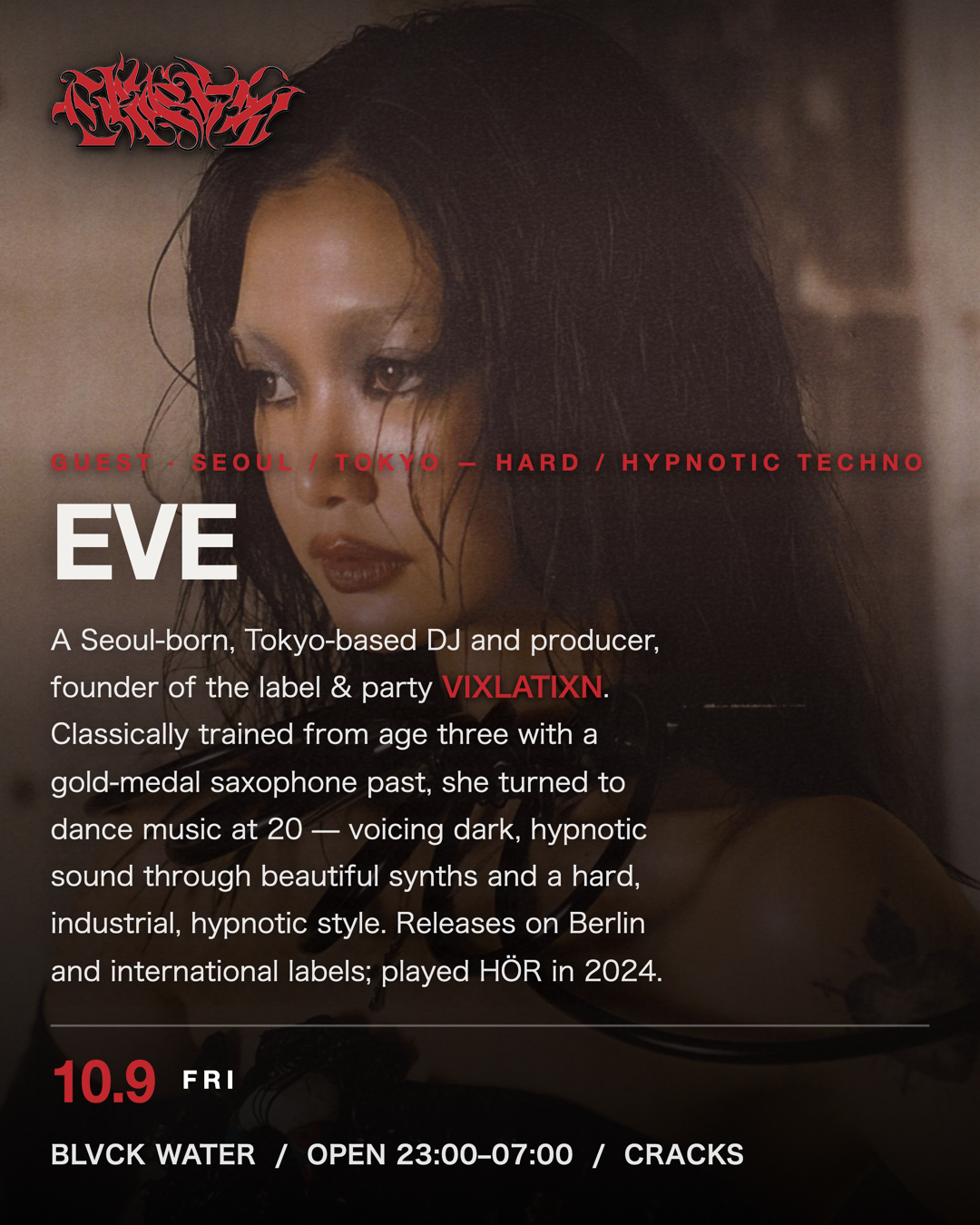 HARD TECHNO 'CRACKS' with EVE, FENGX2, goodbyeforever