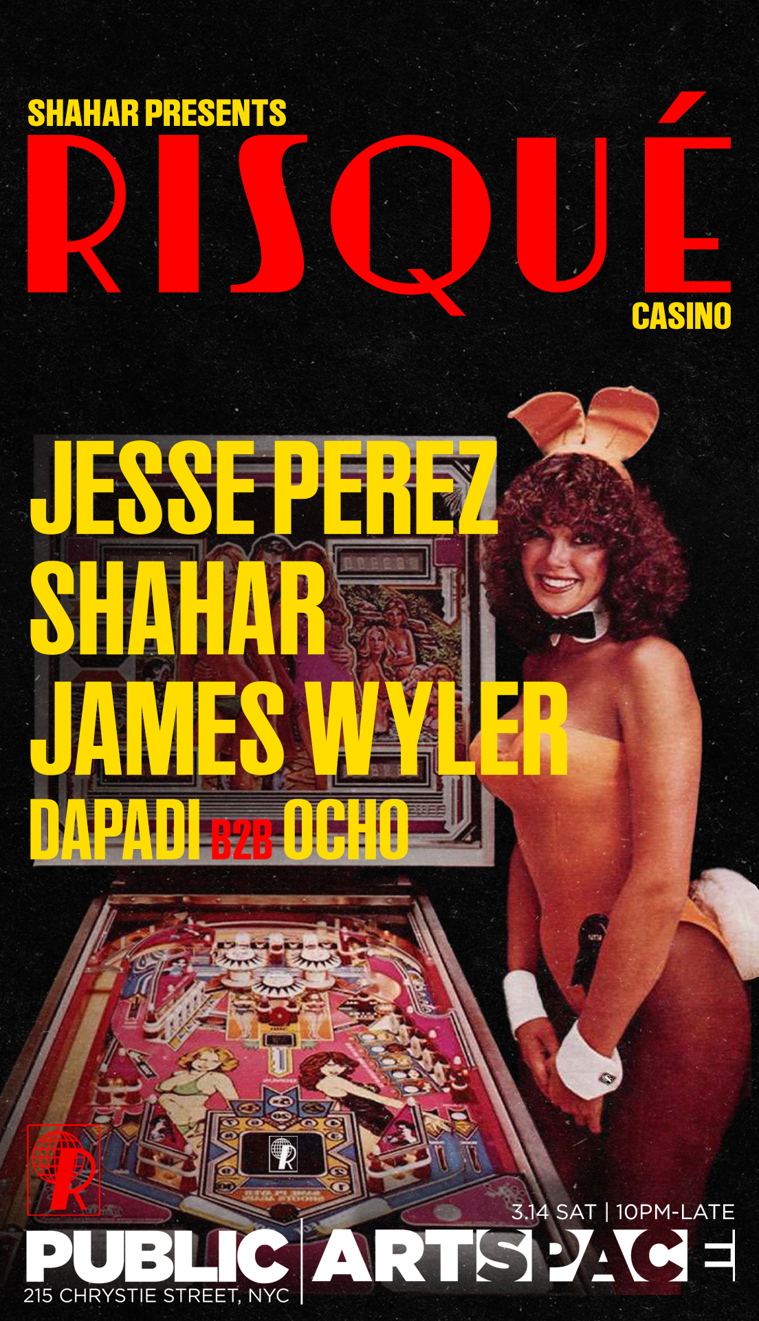 RISQUÉ CASINO w. Jesse Perez & Shahar