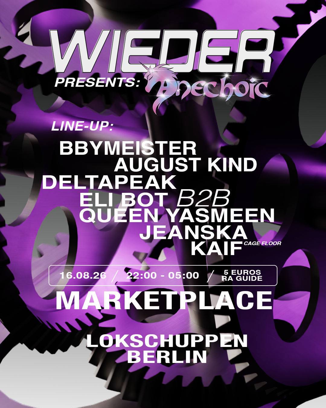 WIEDER with ANECHOIC SHOWCASE