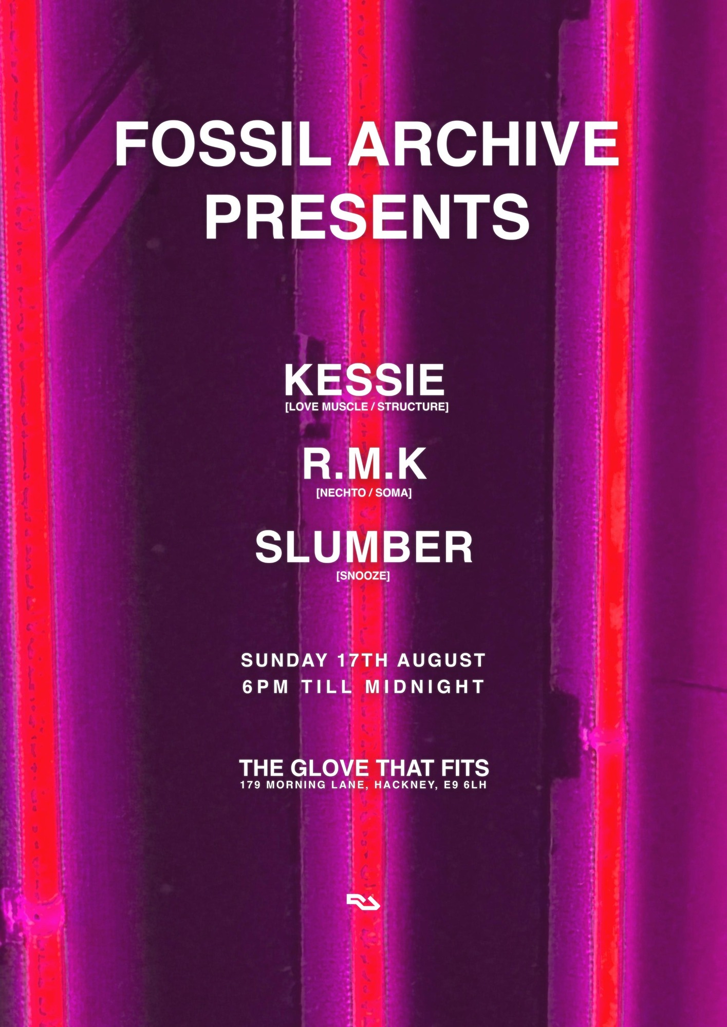 Fossil Archive presents: Kessie, Slumber, R.M.K