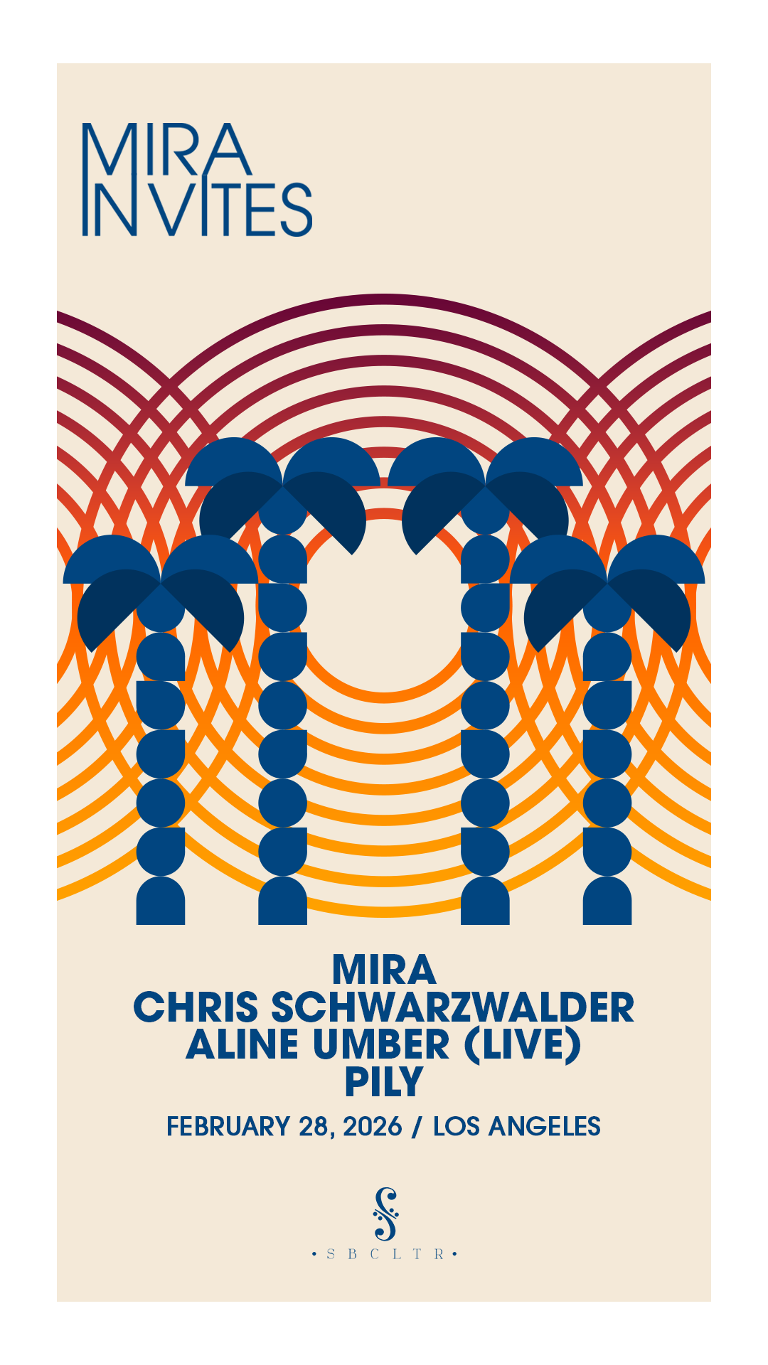 SBCLTR presents Mira INVITES