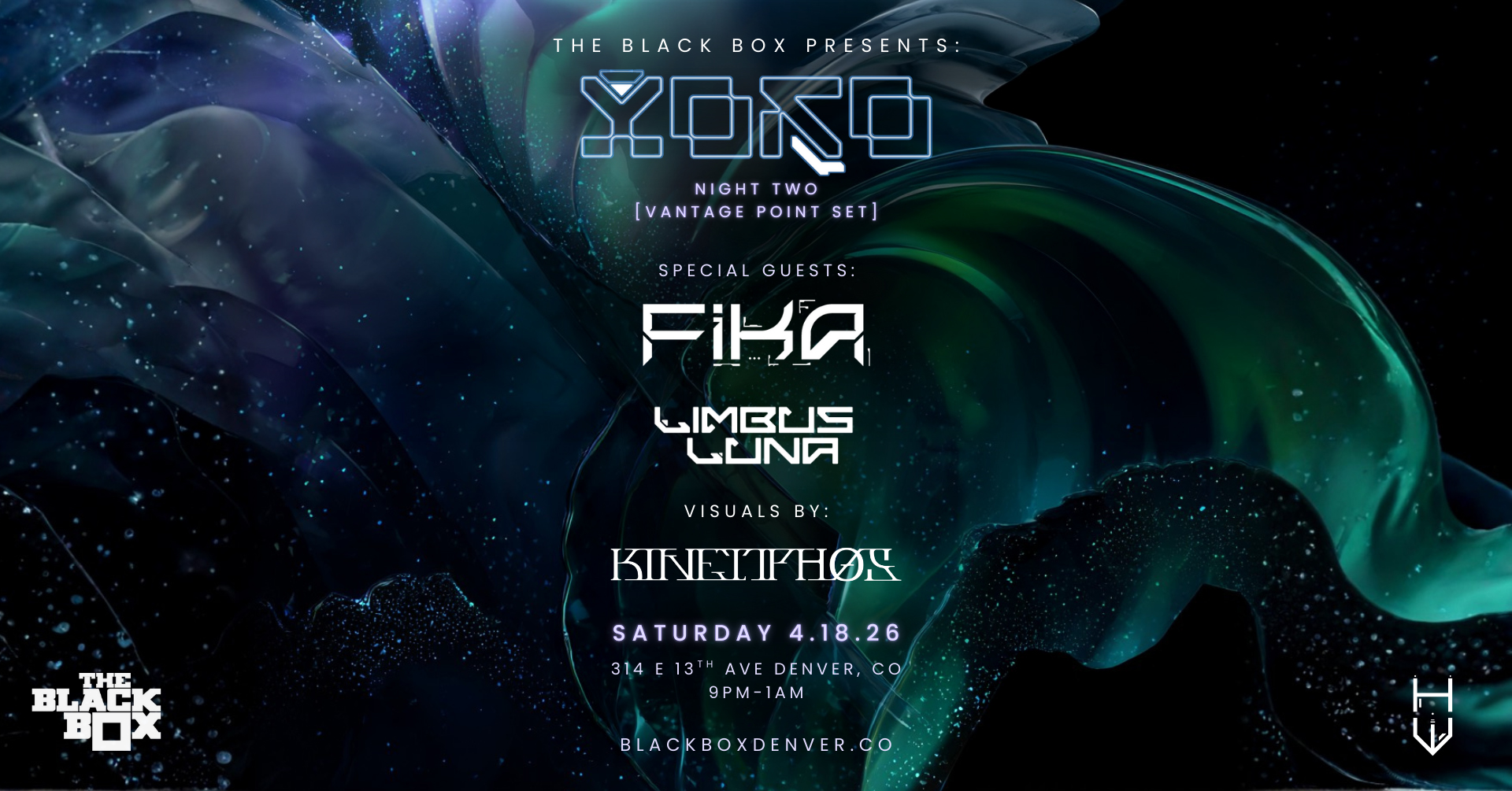 The Black Box presents: Yoko | Night Two (Vantage Point Set)