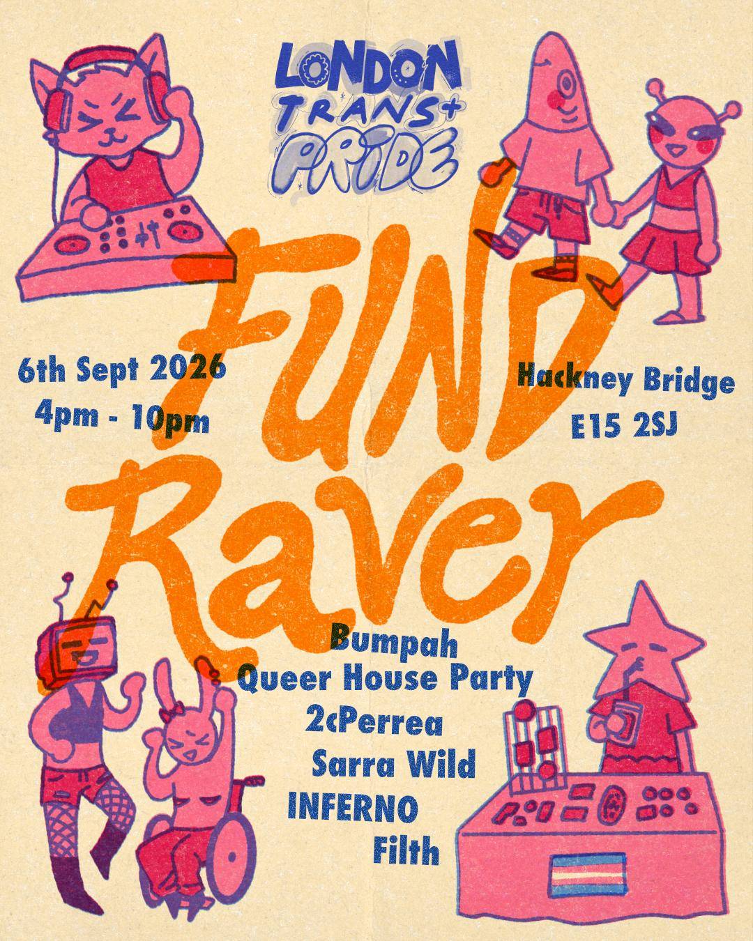 London Trans+ Pride Fundraver