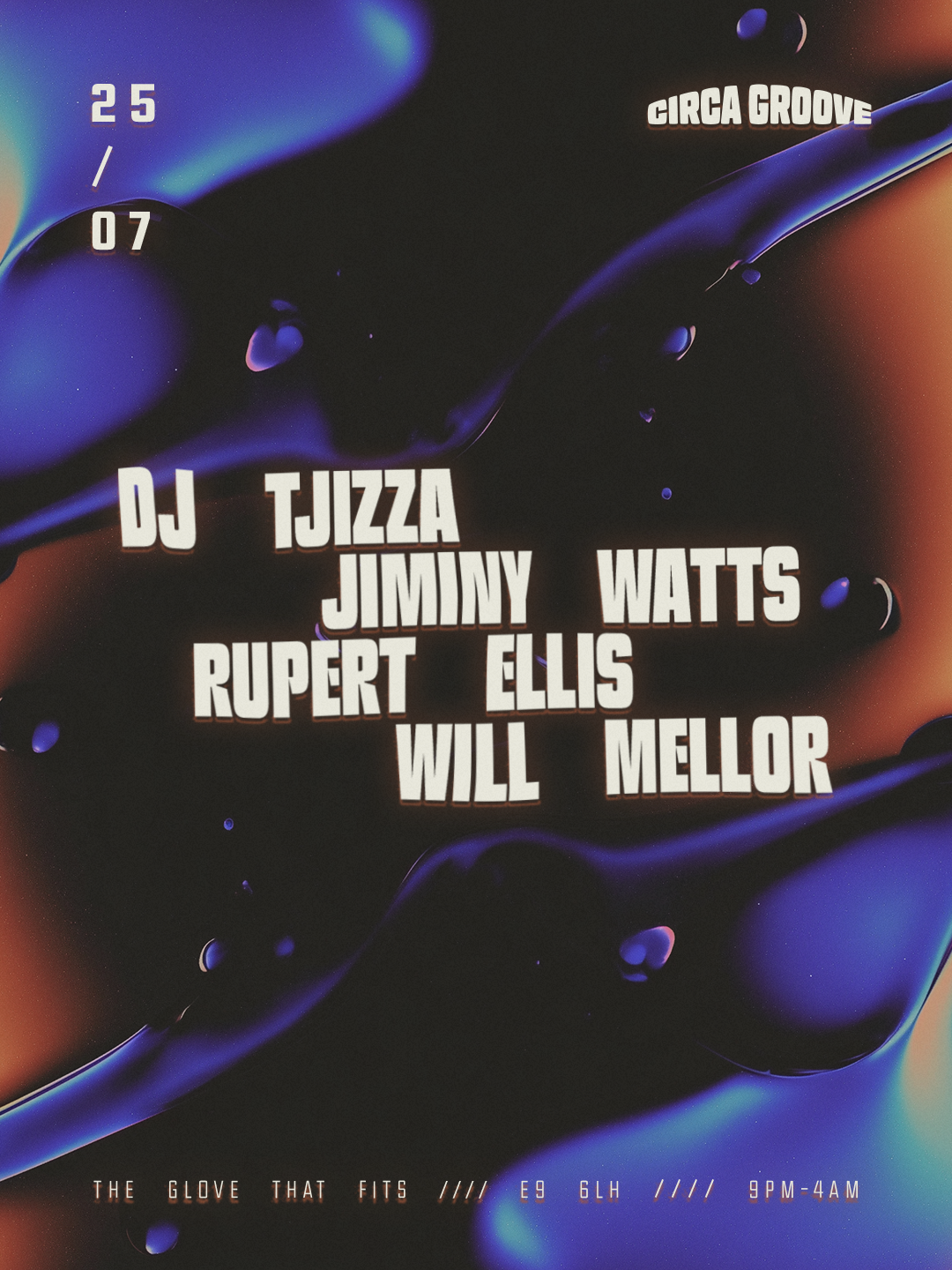 Circa Groove Invites: DJ Tjizza [Mood Waves / Tanzform]