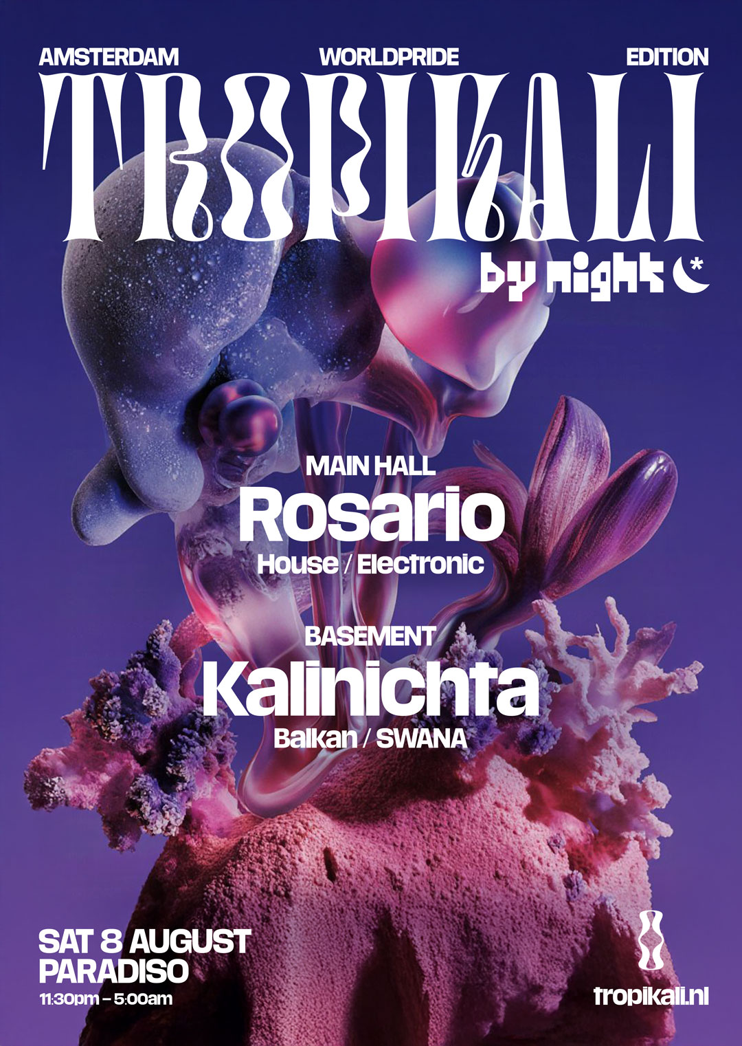 Tropikali BY NIGHT | Worldpride Amsterdam