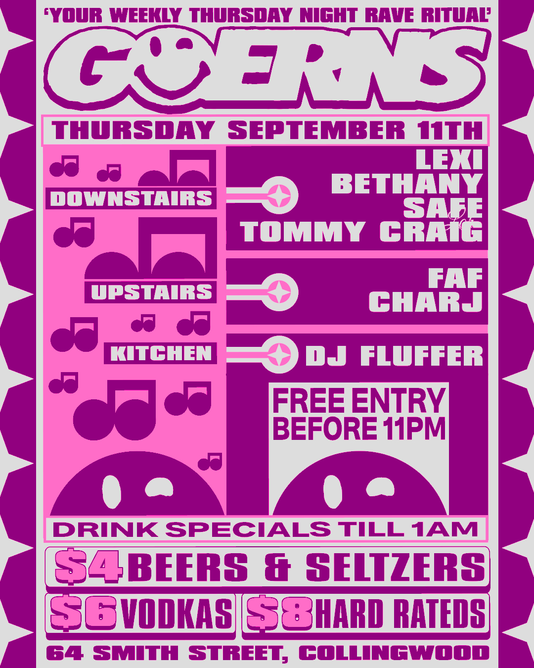 GUERNS THURS