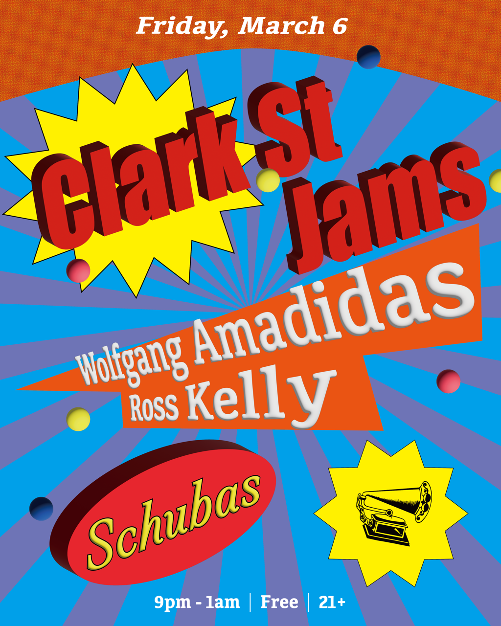 Gramaphone Records presents: Clark St Jams