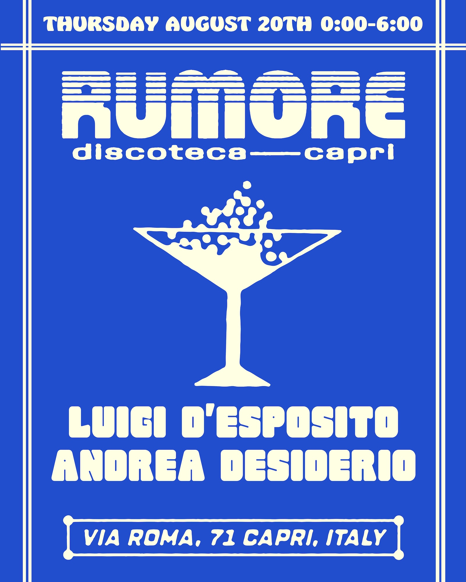 Rumore Season 26 Party N°37 W/ Andrea Desiderio & Luigi D'Esposito