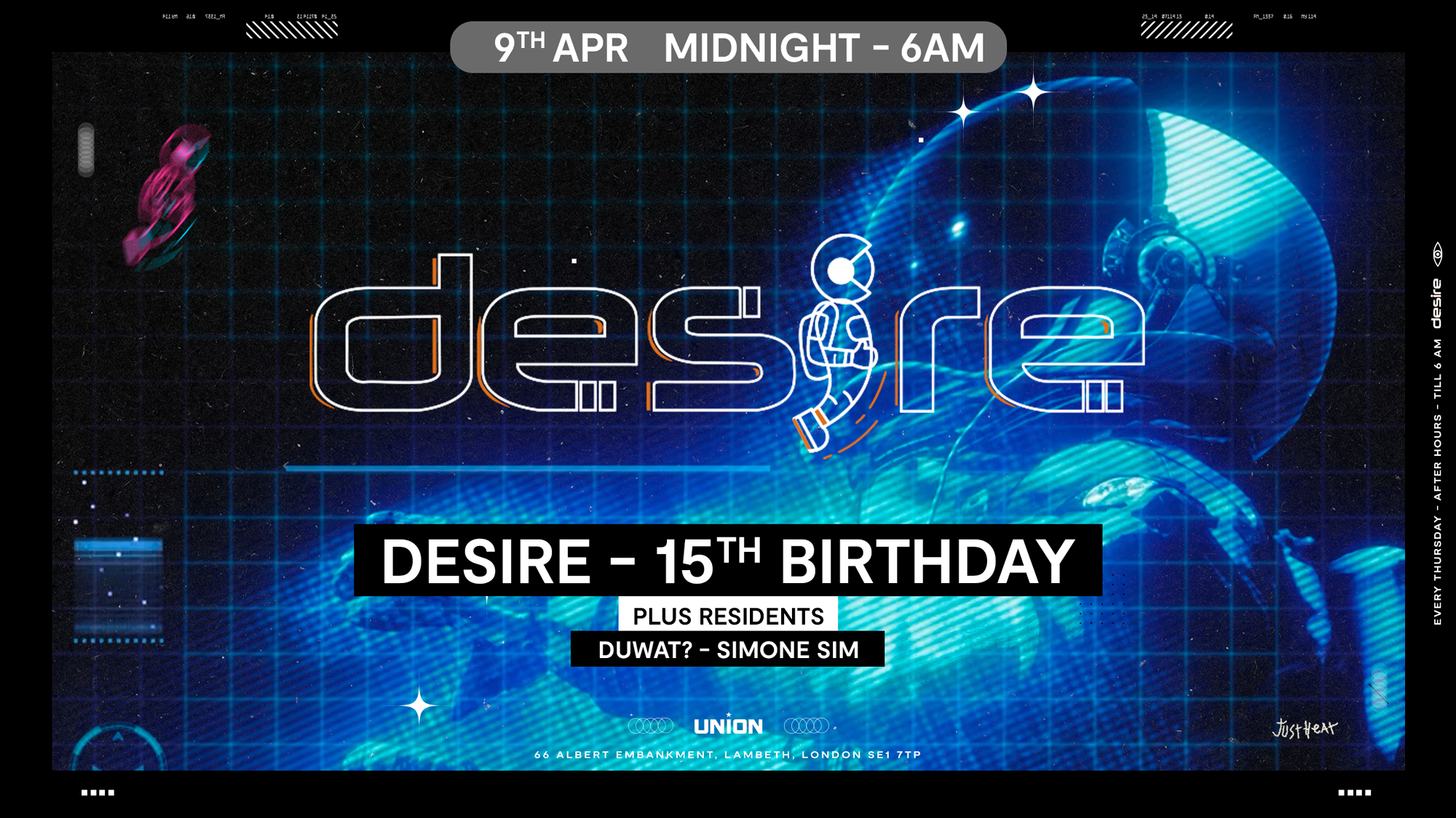 DESIRE - Weekly Thursday After Party - DESIRE 15th BIRTHDAY