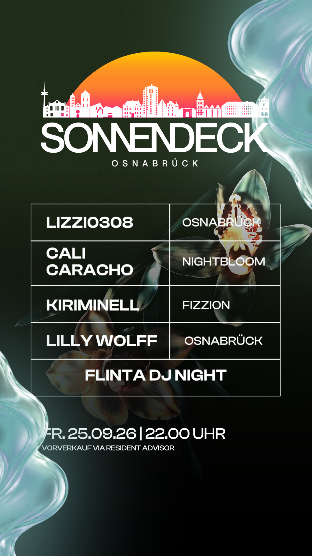 SONNENDECK NIGHT: FLINTA DJ NIGHT