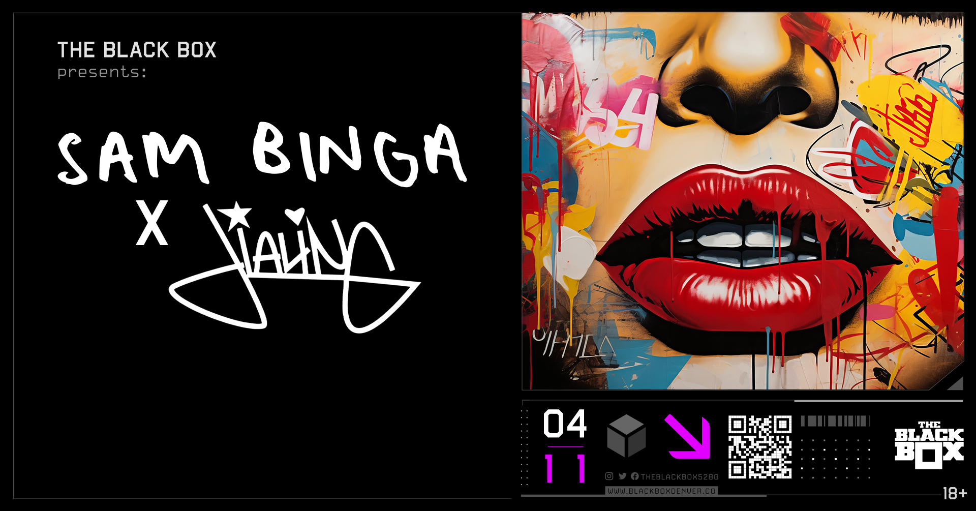 The Black Box presents: Sam Binga X Jialing