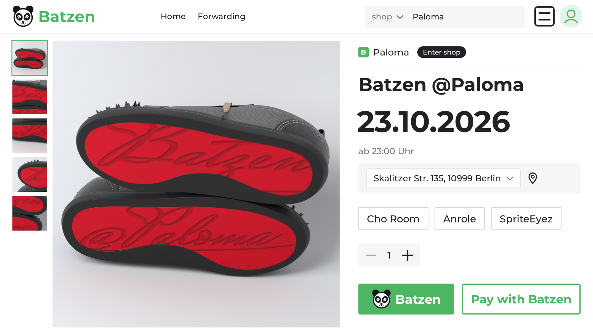 Batzen with Cho Room, Anrole & Spriteeyez