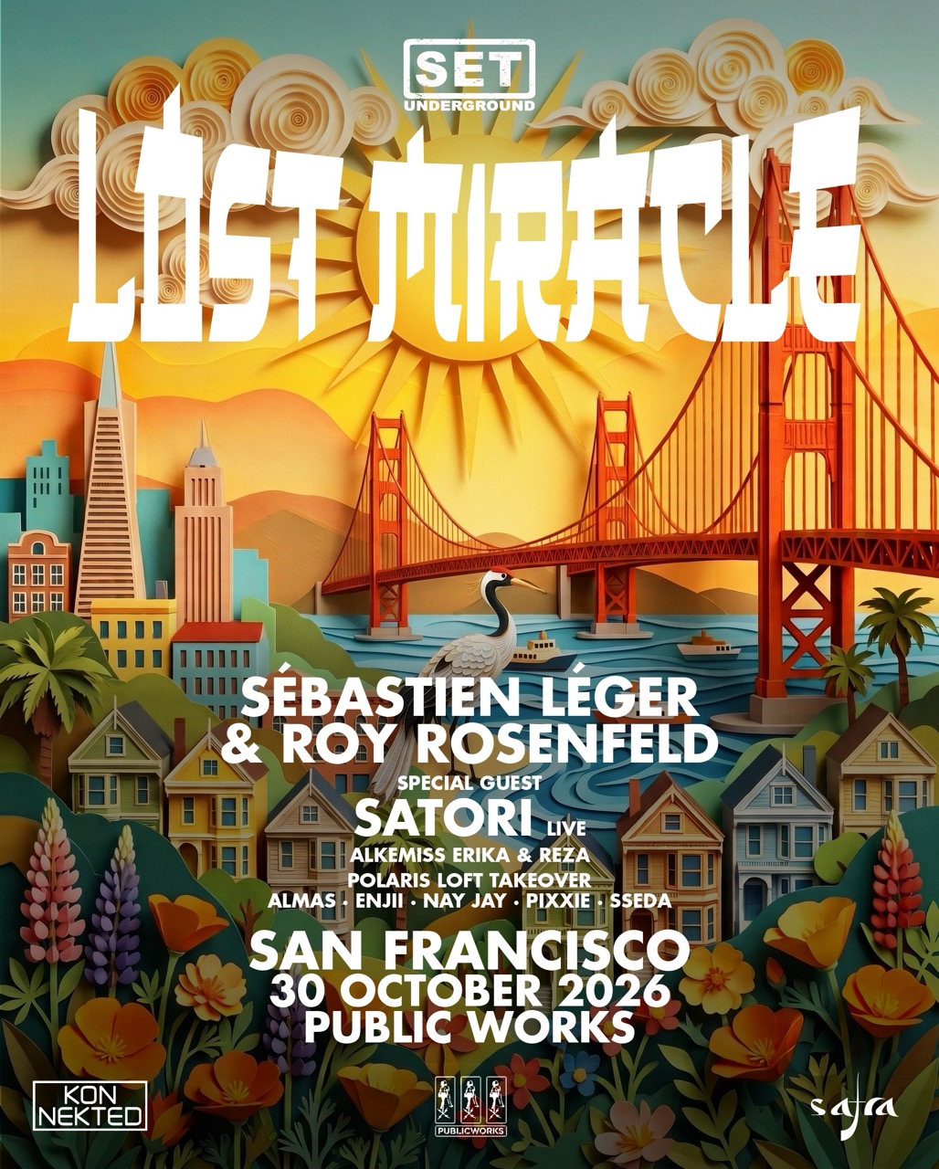 SET Halloween with Lost Miracle (Sébastien Léger & Roy Rosenfeld) & Satori
