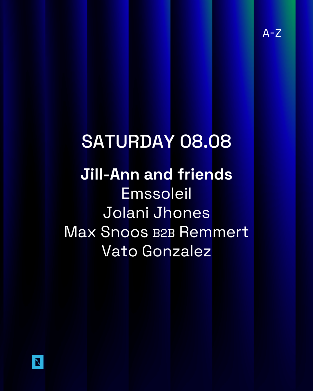 TOFFLER presents Jill-Ann and friends